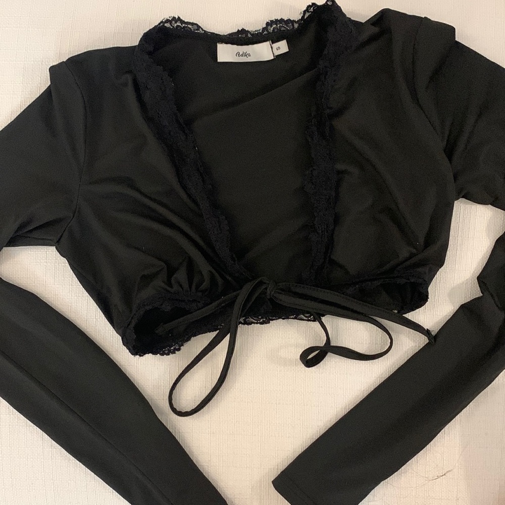 Adika tie front shirt